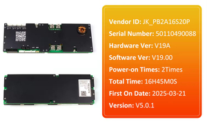 JK BMS 16S 48V BMS 200A для литий-ионных и LiFePO4 аккумуляторов, модель JK-PB2A16S20P V19 для солнечных систем - Product Image 6