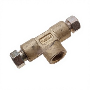 Otomotiv Yağdan Gaze Doğalgaz CNG Aksesuarları Gaz Sayacı Basınç Göstergesi Üç Yollu Yüksek Basınçlı Çelik Boru Bağlantı Parçası OLIVER Araba - Product Image 1