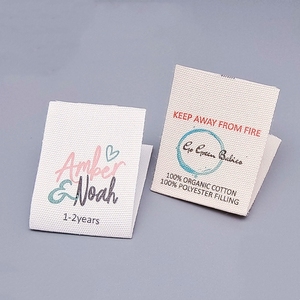 Cotton tên thương hiệu dệt nhãn tùy chỉnh thực hiện Áo sơ mi quần áo nhãn - Product Image 1