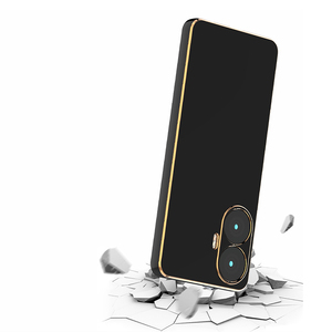 Venta al por mayor nuevo diseño de lujo colorido suave TPU 6D galvanoplastia caso para <span class=keywords><strong>Realme</strong></span> C55 contraportada - Product Image 2