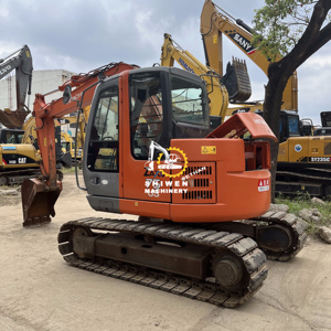 Excavadora Compacta Usada Hitachi ZX 75US de Japón, Estilo Popular, Excavadora de Segunda Mano ZX55 ZX60 ZX70 ZX75US, Bajo Consumo de Combustible - Product Image 2