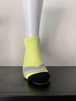 Chaussettes de sport pour hommes en nylon à compression professionnelle, de haute qualité, personnalisées, OEM, athlétiques, à séchage rapide, Coolmax, pour la course à pied et la salle de sport