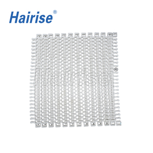 Yüksek kaliteli meyve sebze et endüstrisi Har2400 serisi gömme ızgara plastik modüler konveyör bant - Product Image 3