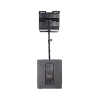 Système de sonorisation actif Line Array avec caisson de basses de 18 pouces, amplificateur de classe D 1.1, haut-parleur audio professionnel pour scène