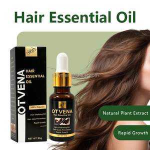 Huile de croissance capillaire végane OTVENA à l'huile d'argan pour la barbe et les <span class=keywords><strong>sourcils</strong></span>, nourrit les pointes sèches/frisées, traitement 2-en-1 - Product Image 2
