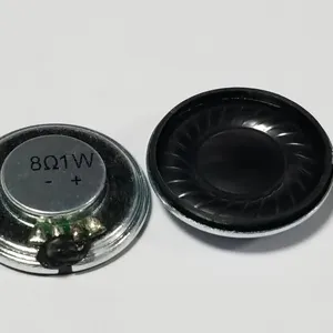 8 ohm 1W 28mm Dia Round Speaker Inner Magnet Metal Frame Audio Mylar Speaker Micro Speaker Components