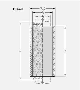 Bague de guidage à roulement à billes pour systèmes de piliers de guidage et applications de matrices de découpe - Product Image 2