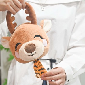 Peluche personalizzati OEM ODM: Sacchetti per la <span class=keywords><strong>cacca</strong></span> di cane, simpatici animali di peluche, cervi di peluche per animali domestici - Product Image 3