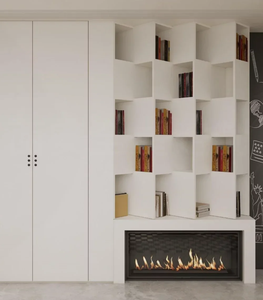 Librería de madera simple moderna, nuevo gabinete de almacenamiento decorativo para uso en el hogar, escuela, hotel o apartamento - Product Image 1