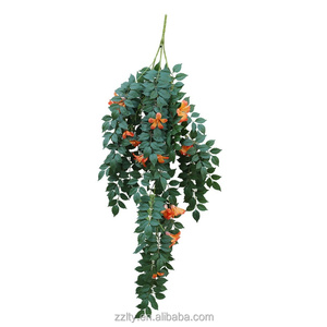 Mur de fleurs artificielles en forme de trompette pour toile de fond photo, décoration de mariage, fête, cour et aménagement paysager - Product Image 1