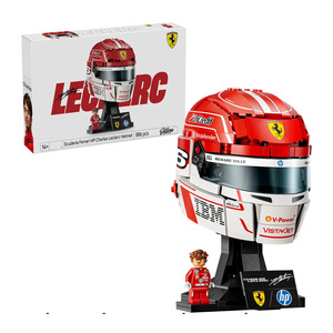 <span class=keywords><strong>Giocattolo</strong></span> da costruzione in ABS compatibile a livello internazionale, compatibile con mattoncini 43022, per casco Hamilton 43014, Leclerc, per età 14+ - Product Image 1
