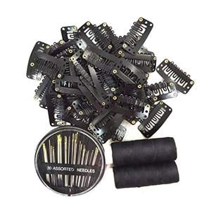 <span class=keywords><strong>ค</strong></span>ลิปหนีบผม <span class=keywords><strong>ค</strong></span>ลิปโลหะ <span class=keywords><strong>ค</strong></span>ลิปสแตนเลส หวีแบบหนีบพร้อมยางนุ่ม สำหรับต่อผม ทำผมปลอม DIY - Product Image 4