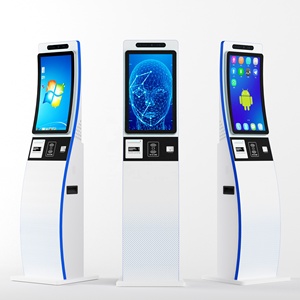 Máquinas de autoservicio para supermercados con pantalla táctil, sistema de pago automatizado, dispensador de tickets de cola, de pie, con SDK - Product Image 1