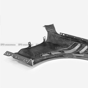 Guardabarros delantero ventilado estilo AN de fibra de carbono premium para Mustang S555, solo para modelos pre-facelift, ajuste perfecto. - Product Image 4