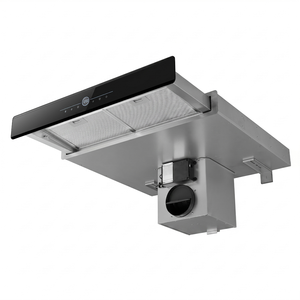 <span class=keywords><strong>Hotte</strong></span> <span class=keywords><strong>aspirante</strong></span> de cuisine électrique ultra-silencieuse de 60 cm en acier inoxydable à aspiration descendante pour usage hôtelier et domestique - Product Image 5