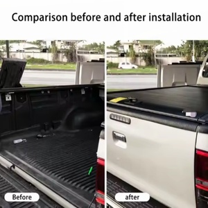 Cubierta Retráctil Enrollable para Camioneta 4x4 de Aluminio, Compatible con Toyota Hilux Vigo 2012-2015, Impermeable y con Cierre - Product Image 6