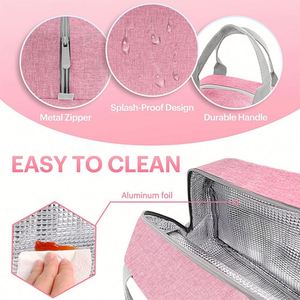 Sac isotherme personnalisé pour femmes et hommes adultes, petit récipient alimentaire étanche pour le déjeuner - Product Image 4