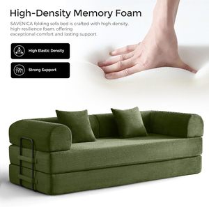 Factory Direct Compressed <b>Sofa</b> <b>Bed</b> Boneless <b>Sofa</b> Modular Compress <b>Sofa</b> Set Furniture Frameless Foam Vacuum <b>Sofa</b> <b>Bed</b>-Green - Product Image 3