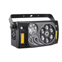 Nouvel Arrivage 5-en-1 LED Blanche Effet de Scène Laser Disco Flash Stroboscopique avec Télécommande pour Party Bar DJ KTV IP65 Rated