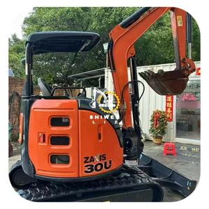 Подержанный мини-экскаватор <span class=keywords><strong>Hitachi</strong></span> ZX30U, <span class=keywords><strong>3</strong></span> тонны, объем ковша 0,11 м³, двигатель 18,6 кВт, модели ZX30U, ZX33U-5, ZX35U-5, ZX50U-5, ZX55, ZX60 - Product Image 1