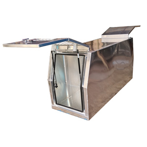 Lightweight <strong>UTE</strong> Canopy Pet Travel Carrier Aluminium <strong>Dog</strong> Cage Puppy <strong>Box</strong> - Product Image 4