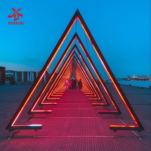 Thương mại cấp RGB đường hầm vòm <span class=keywords><strong>Kit</strong></span> thời tiết kháng kim loại khung cho tổ chức sự kiện phông nền - Product Image 6