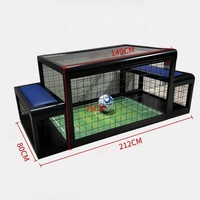 Mini-machine de football portable parent-enfant pour sous la table – Jeu de sport et divertissement intérieur à domicile