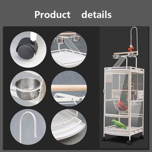 <span class=keywords><strong>Best</strong></span> Verkopende Vogelkooi Met Stand Papegaaienkooi Duif Kooien Vogelhuis - Product Image 5