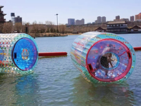 Balle gonflable de marche sur l'eau en TPU de haute qualité, balle à bulles pour la marche, balle à roulettes pour la danse aquatique, jeu de ballon en plastique