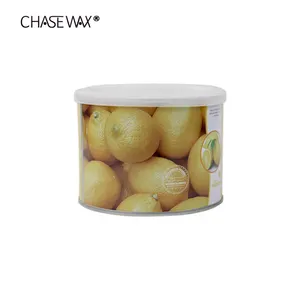 Cera de remoção de pelos de cera laranja, 400g, cera para depilação do peito, pernas, cera