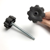 Vis de réglage M10 en plastique pour équipement de fitness, bouton de serrage pour vélo d'exercice, vis de blocage, livraison directe transfrontalière Xiamen