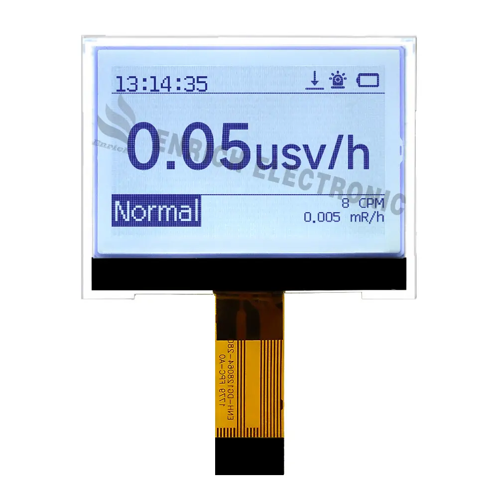 Produsen LCD 2.4 inci 128x64 Dot Martix modul LCD FPC tampilan grafis modul LCD