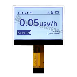 LCD üreticisi 2.4 inç 128x64 nokta Martix LCD modülü FPC grafik ekran LCD modülü