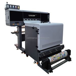 חם מכירה dtf 24 אינץ דיגיטלי חולצת טריקו מכונת הדפסה כפולה i3200 ראשים אוטומטית כיתה חדשה בשימוש 1 שנה cmykw מדפסת הזרקת דיו - Product Image 1