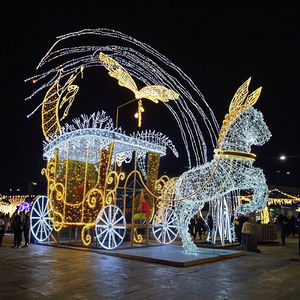 3d праздничное светодиодное освещение для кареты, светодиодное освещение для рождественских огней - Product Image 3