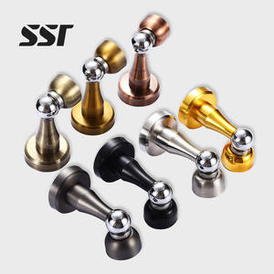 Tope de Puerta Moderno para Hotel, Montaje en Pared, Magnético, Resistente, Amortiguador de Acero Inoxidable - Product Image 1