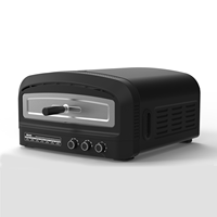 Mini grille-pain de 15 pouces avec logo personnalisé Support de comptoir électrique pour usage domestique Petit grille-pain à pizza extérieur