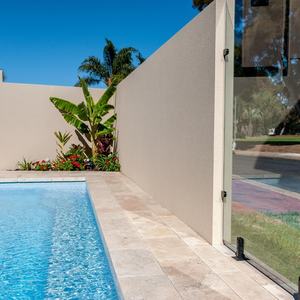 कोने बुलनाक किनारे बेज ट्रैवेटिन टाइल्स प्राकृतिक ट्रावर्टाइन स्विमिंग पूल मुकाबला - Product Image 4