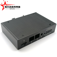 Transceptor de Fibra Óptica Gigabit, Conmutador de Red, Carcasa de Aleación de Aluminio, IP54, Máquina de Gestión de Comunicaciones Personalizable