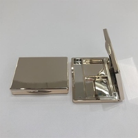 Conteneur en plastique vide carré pour blush cosmétique, emballage pour palette de poudre compacte, boîte de poudre à sourcils, 10 unités