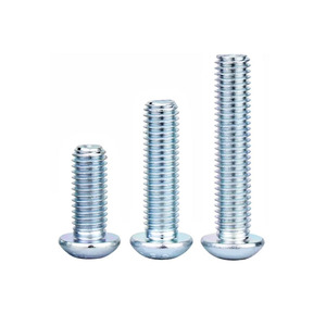 Vis sans tête M3 M5 Allen tête sphérique forme <span class=keywords><strong>Gurb</strong></span> vis en gros bleu blanc zingué vis à tête hexagonale - Product Image 5