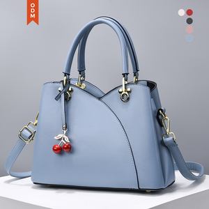Sac à main pour <span class=keywords><strong>femme</strong></span> en cuir PU tendance, couleur unie, sac à bandoulière, sac fourre-tout, sacs de luxe pour femmes, directement de l'usine - Product Image 4