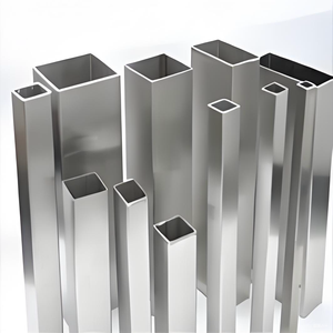 <span class=keywords><strong>Tubo</strong></span> Cuadrado <span class=keywords><strong>de</strong></span> <span class=keywords><strong>Aluminio</strong></span> Extruido Serie 6000 6063 T5 con Servicios <span class=keywords><strong>de</strong></span> Doblado y Corte <span class=keywords><strong>para</strong></span> Uso en Construcción e Industrial - Product Image 4