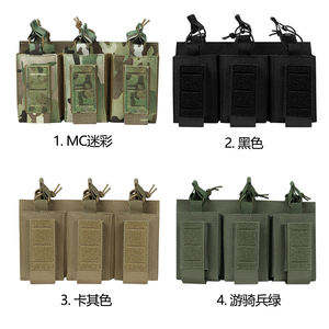 Pochette tactique OEM personnalisée en gros, en polyester 1000D, pochette panneau MOLLE, pochette accessoire MOLLE Multicam - Product Image 5