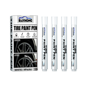 Rayhong ปากกาลูกลื่นแต่งยางรถยนต์ปากการะบายสีขีดเขียนเขียนเขียน - Product Image 1