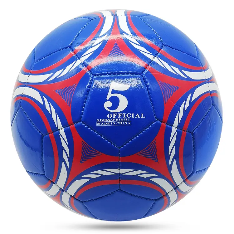 サッカーボール1.6mm PVCプロモーションサッカーボールサイズ5
