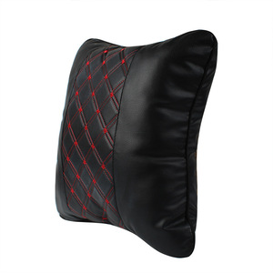 Support lombaire pour voiture, coussin de siège carré ergonomique 28x28 cm pour toutes les saisons - Product Image 2