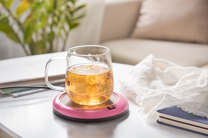 YQ-107 nuovo arrivo teiera elettrica piastra per fornelli caldi riscaldamento Mini fornello a induzione fornello per tè intelligente - Product Image 3