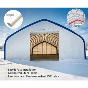Portable PVC Storage Shelter Waterproof Outdoor Storage <b>Tent</b> Warehouse Storage <b>Tents</b> Double Trussed Fabric Buildings <b>Canopy</b> - Product Image 6