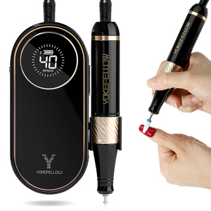 Nouveau 40000 tr/min Portable Mobile Rechargeable sans fil Efile lime à ongles électrique Machine perceuse à ongles <span class=keywords><strong>ponceuse</strong></span> à ongles pour Salon - Product Image 2